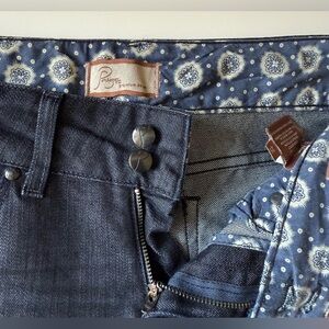 Paige Hidden Hills Dark Blue Jeans Women's Size 25